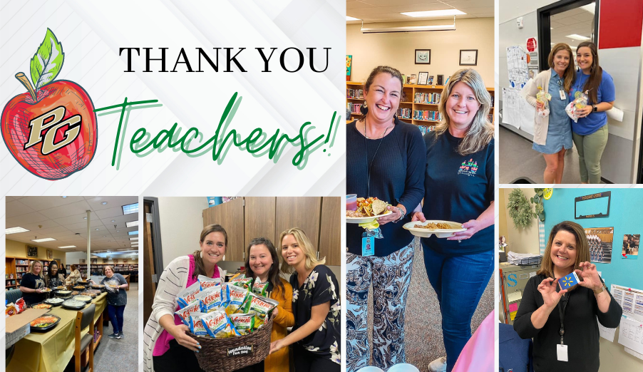We appreciate our teachers! 